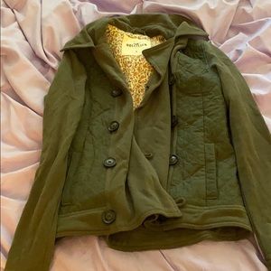 Green Hollister Jacket